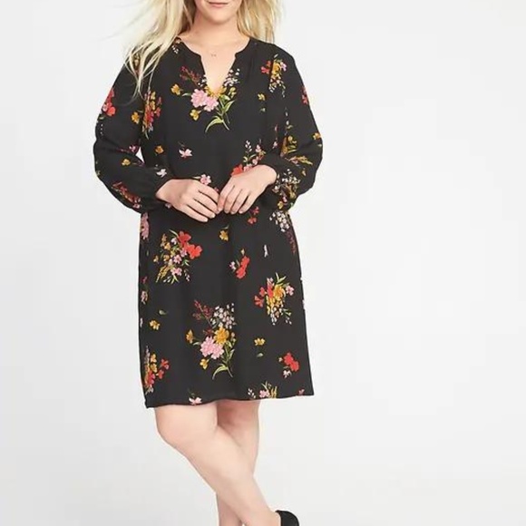 Old Navy Dresses & Skirts - Old Navy Georgette Plus-Size Swing Dress